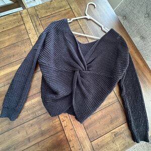 Francesca’s Twist Back Sweater